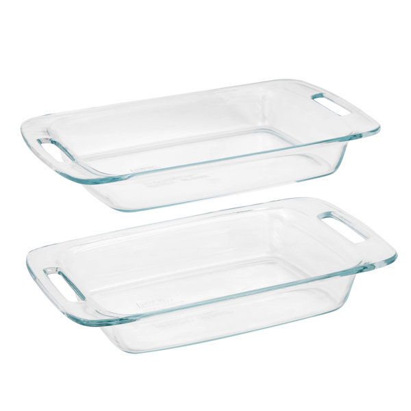 pyrex deep baking dish set 2 piece